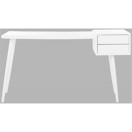 Safavieh Ferli Scandinavian Desk, White FOX2228A